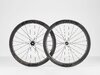 Bontrager Vorderrad Bontrager Aeolus Pro 49V Disc TLR 12T Bl